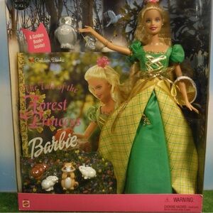 2000, Mattel "THE TALE OF THE FOREST PRINCESS BARBIE” NEW IN BOX!
